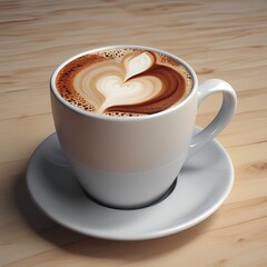 Obraz premium A hot and Delicious cup of Coffee
