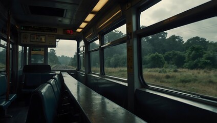 The intense emotions of two strangers who meet by chance on a crowded train platform ai_generated