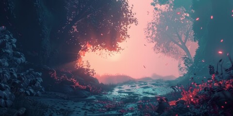 Fototapeta premium Discover hidden gems with captivating visuals of indie games