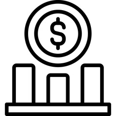 financial data icon