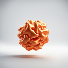 3D rendering of a minimalistic silicone ball