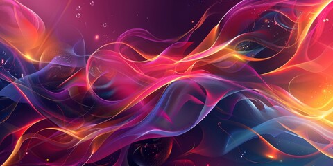 Obraz premium Modern conceptual background with dynamic abstract patterns.