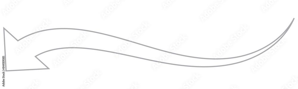 Poster long arrow icon. arrow pointing . long arrow vector . arrow or web design