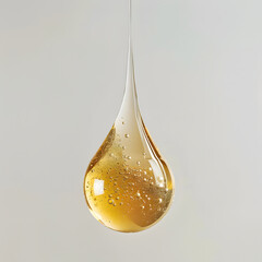 3D background of water biological and organic glass technology molecules About beauty and cosmetic skin