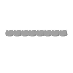 Sidewalk Stone Borders