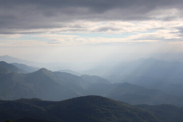 landscape with clouds