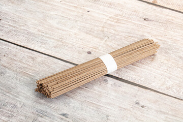 Asian aw soba bukwheat noodle