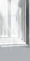 Fototapeta premium Minimalistic business background with a large area for text.