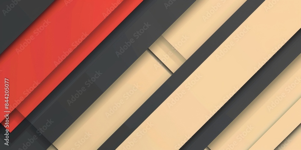 Aufkleber simple background with ample space for text in a modern style.