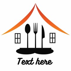 Vintage logo design vector from creative  and a chef's hat, good logo for catering, restaurant name, home cooking, home industry Cooking competition, company brand name Illustration 