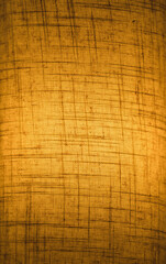 Fototapeta premium Golden Bronze Burlap Cloth with Backlighting.