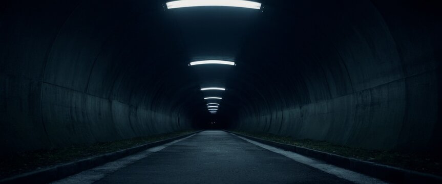 "Exciting Tunnel Leading to Wattenscheid Stadium"