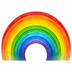 Fototapeta premium a rainbow coloured rainbow is coloured the rainbow