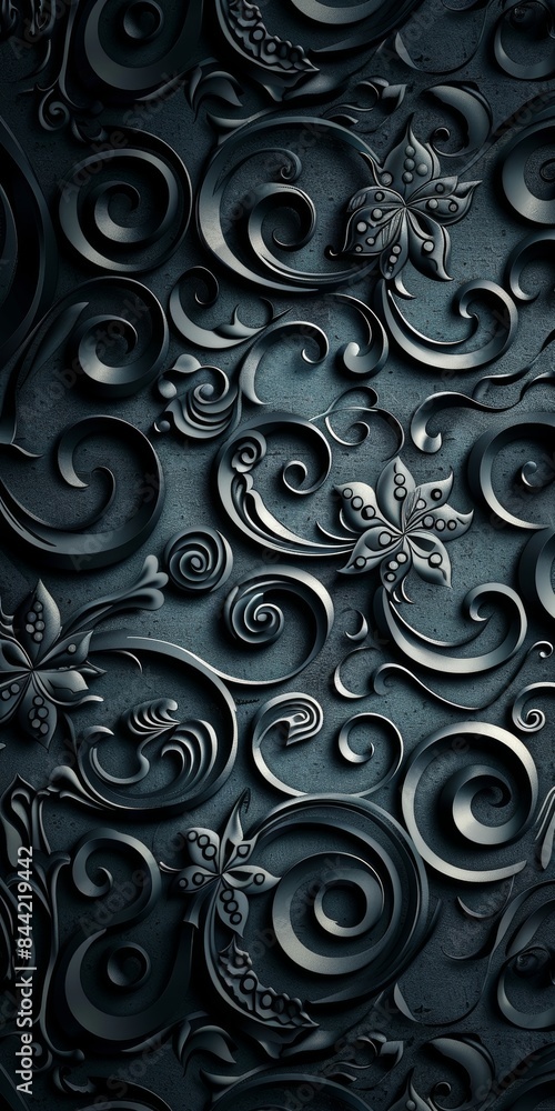 Poster contemporary background featuring intricate layout patterns.