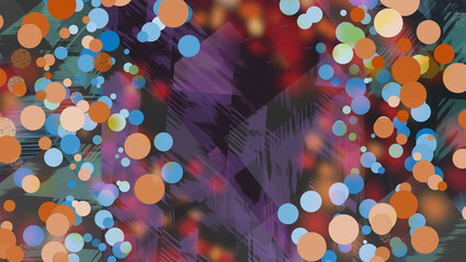 Abstract colorful background design. Texture artistic presentation Background Creative, geometry Background