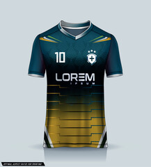 Soccer jersey template sport t shirt design