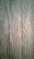 Naklejka premium Artificial wood surface, natural imitation pattern, vertical, brown, no people and no shadows, seamless