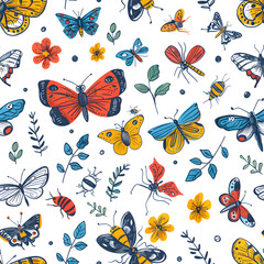 wallpaper, tiles or carpet in a seamless pattern