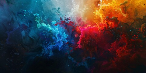 Obraz premium Modern background with creative conceptual art.