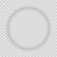 Abstract chain round frame.eps10