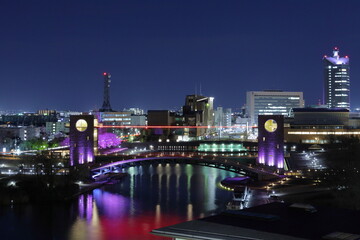 環水公園のライトアップ © lightnig