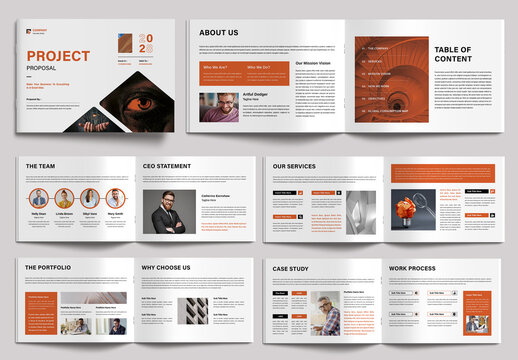 Project Proposal Template Design Landscape