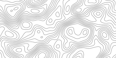 Cartography and geographic mapping the art and science behind Topographic diagrams, contour relief, and vector graphics background design.