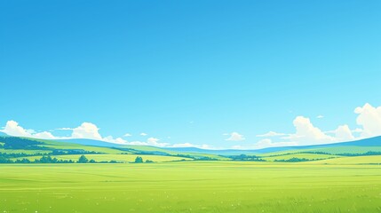 Obraz premium Picturesque Summer Landscape