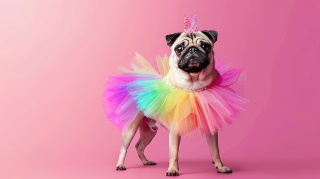 Pug unicorn costume online
