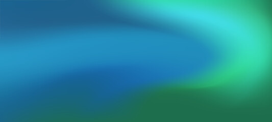 Fototapeta premium Green and blue gradient background pattern wallpaper