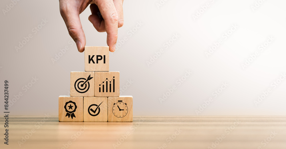 Poster smart kpis for business optimization enhance efficiency, boost productivity, and drive success with 