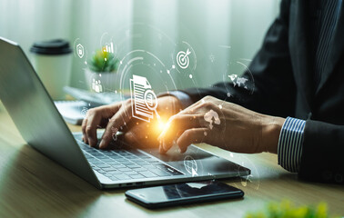 Digital information marketing leverages technology and digital platforms to meet customer needs, creating modern and effective experiences. It utilizes digital data to enhance marketing activities.