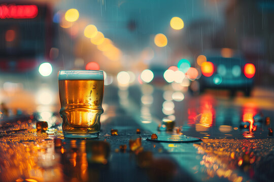 Encourage responsible choices with a campaign featuring the message 'If you drink, don't drive. Please use public transportation' alongside compelling imagery of safe transportation options.