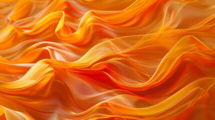 Abstract Orange Swirl Background