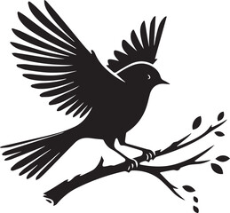 bird silhuette vector 2