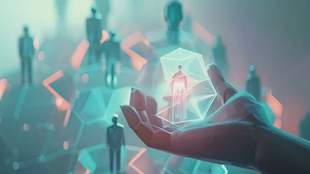 HR Human resources. Business leadership concept. Management and recruitment. Social network. Different person, business, leader, cooperation, opportunity