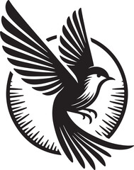 bird silhuette vector 2