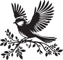bird silhuette vector 2