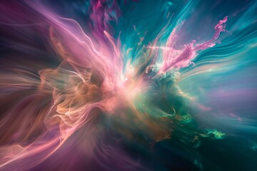 A colorful explosion of light and color. Stary night cosmos. Universe science astronomy. Supernova background wallpaper