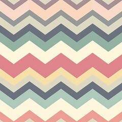 - Create a pastel-colored chevron pattern background with open spaces.