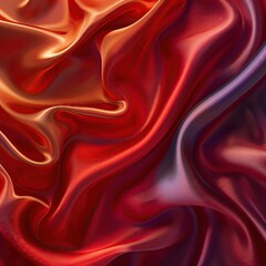 Obraz premium - Design a luxurious silk texture background with rich colors and room for text.