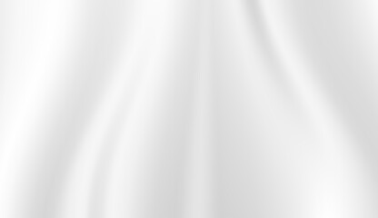 Abstract background, luxurious white fabric or fluid waves or folds of satin silk background. White silk fabric.