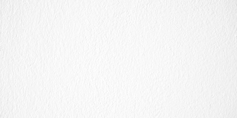 Abstract white cement or concrete wall for background. Paper, texture, white,  Empty space. wide image.