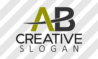  ab letter logo, a b logo, ab monogram, ab logos,  creative, abstract, vector, brand, alphabet, © ayaz