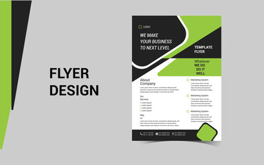 Multipurpose business corporate flyer template