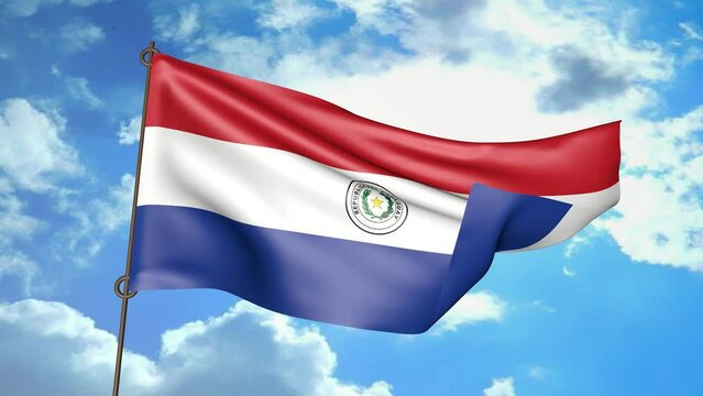 BANDERA PARAGUAY ONDEANDO
