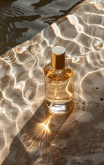 High-End Luxury Gold Kissed Product Shot