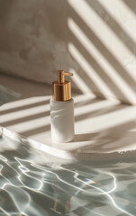 High-End Luxury Gold Kissed Product Shot