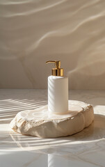 High-End Luxury Gold Kissed Product Shot