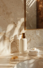 High-End Luxury Gold Kissed Product Shot